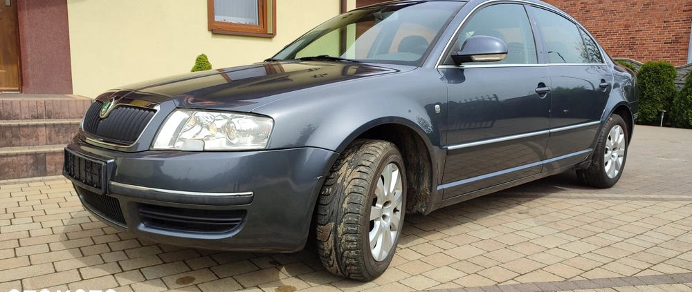 Skoda Superb cena 12500 przebieg: 294000, rok produkcji 2007 z Krzepice małe 326